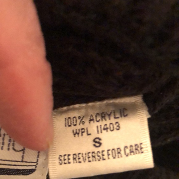 Vintage Individuality Black Sweater Skirt - Picture 7 of 8